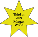 Third in 2009 Morgan World PoiWinner Champion